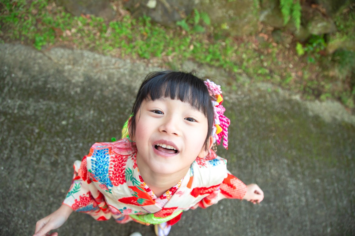 ゆのみふぉとが撮影した「七五三のお写真（人見知りの子供）」の写真