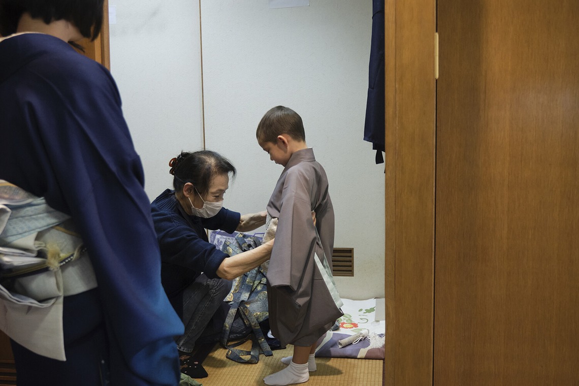 濱田茉里が撮影した写真のアルバム「七五三ロケ」