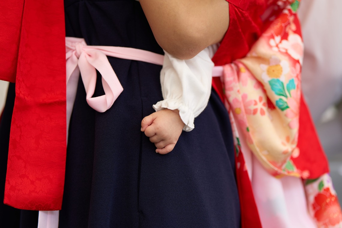 Actが撮影した「お宮参り」の写真