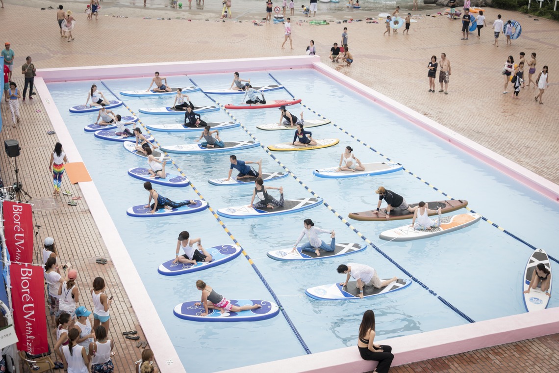 長濱崇が撮影した「サップヨガイベント/大磯ロングビーチ」の写真