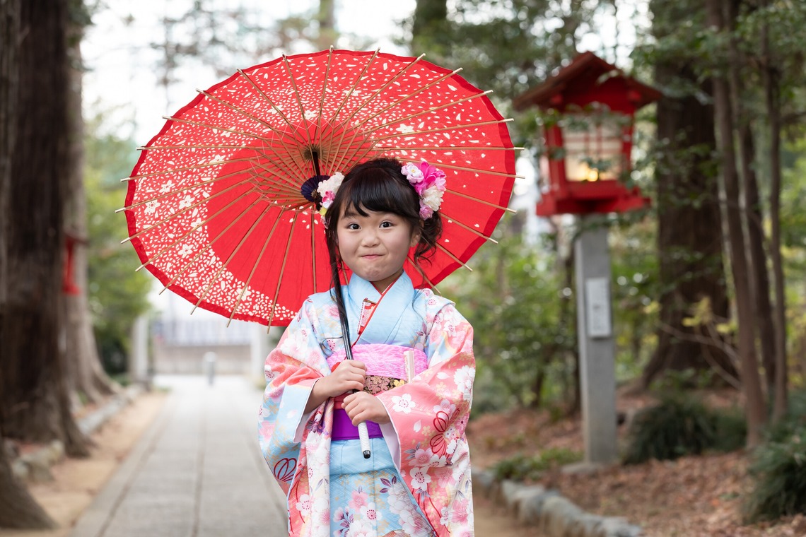 出張撮影くろさわが出張撮影した家族写真(キッズ,ベビーフォト)などが写った「七五三」の家族写真