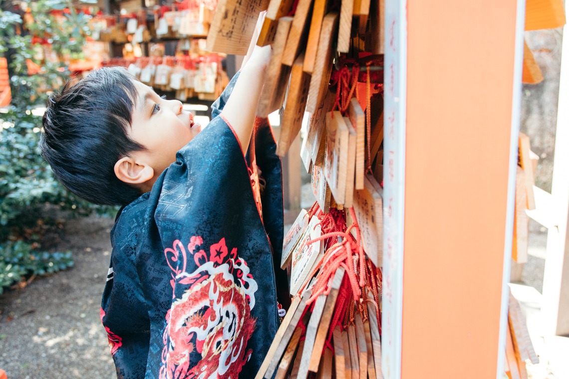 勝俣遥子が出張撮影した家族写真(キッズ,ベビーフォト)などが写った「ファミリーフォト」の家族写真