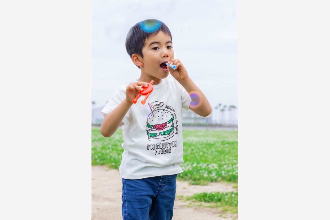 すみれふぉとが出張撮影した家族写真(キッズ,ベビーフォト)などが写った「新緑撮影会?」の家族写真