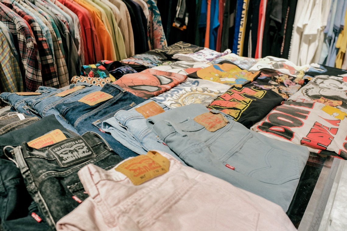 須田桃加が撮影した「古着屋IOT様」の写真