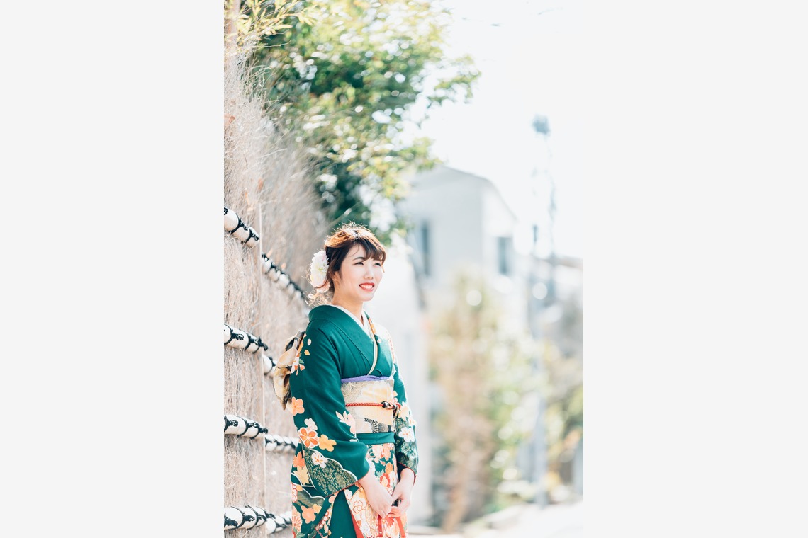 遥南　碧が出張撮影した家族写真(キッズ,ベビーフォト)などが写った「成人式の前撮り」の家族写真