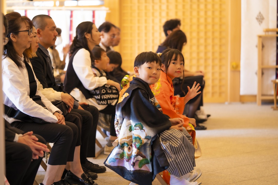 スタジオ11が撮影した「七五三のお参り案件B」の写真