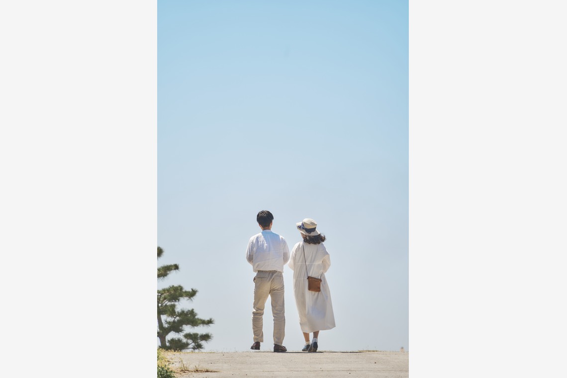 吉本悠哉が撮影した「ウェディング前撮り」の写真