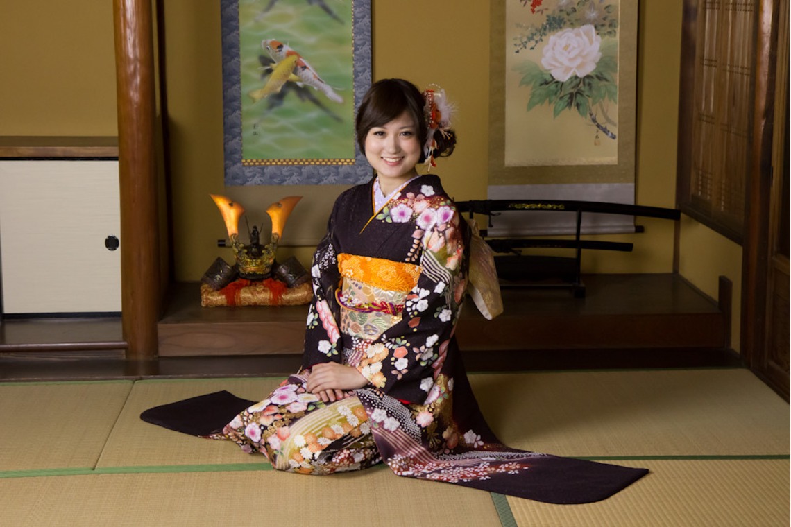 スマイルハンターが出張撮影した家族写真(キッズ,ベビーフォト)などが写った「成人式フォト」の家族写真