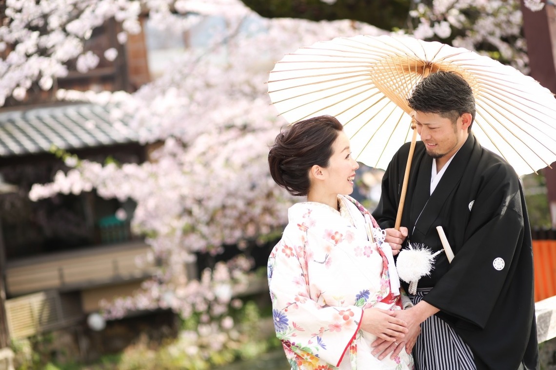 アトリエカーシャが撮影した「京都の桜＆和装ロケ」の写真
