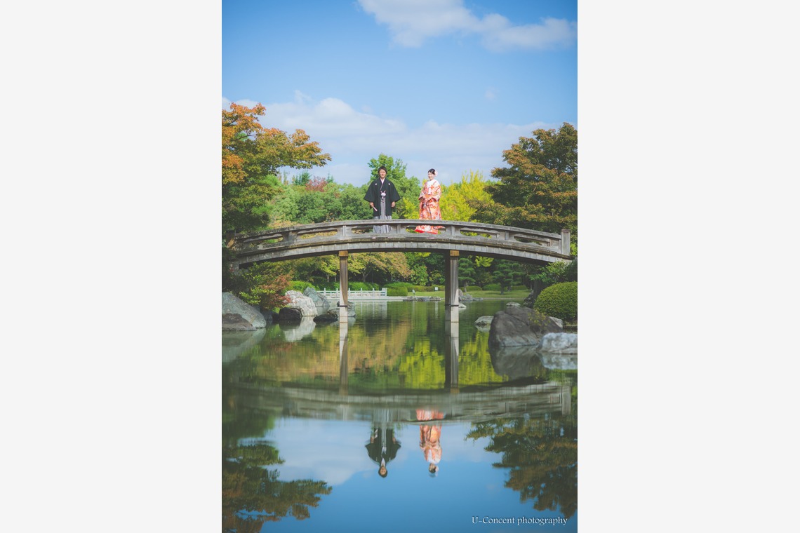 U-CONCENT (香川裕貴)が撮影した「和装ロケーション前撮り_大仙公園」の写真