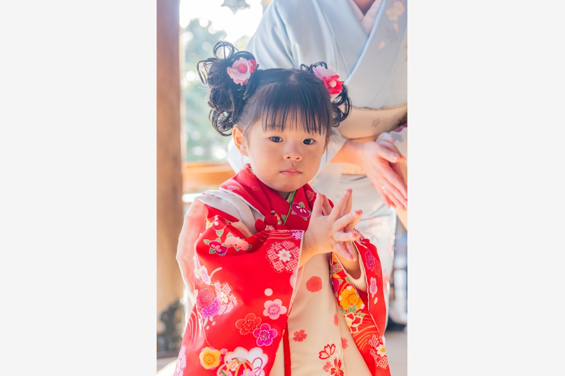 大對敏嗣が撮影した「お宮参り×七五三」の写真