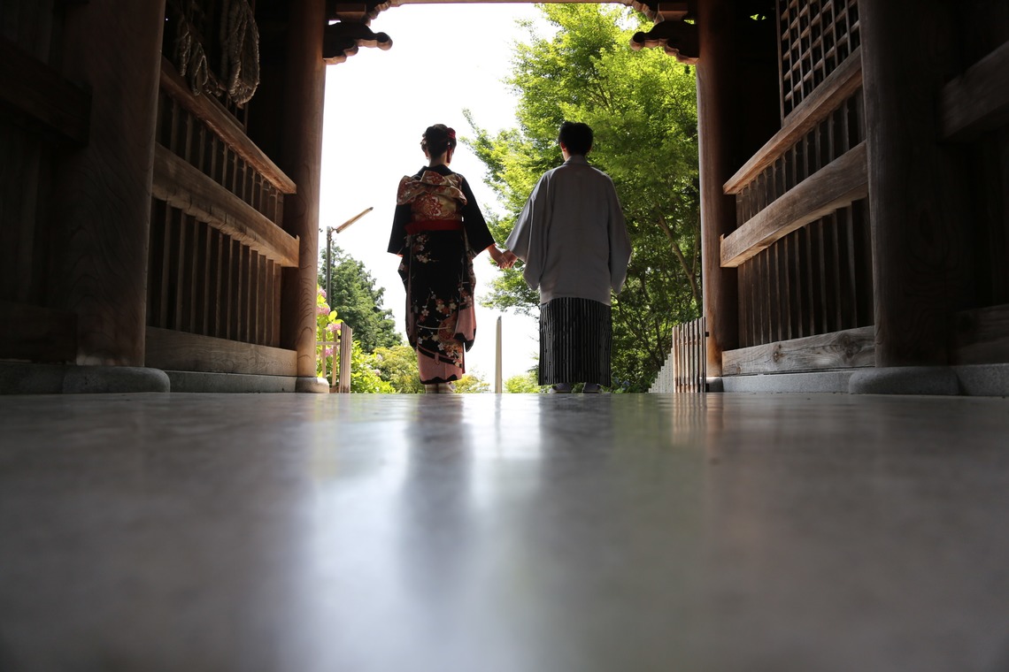 E-Weddingが撮影した「ロケーション前撮り」の写真