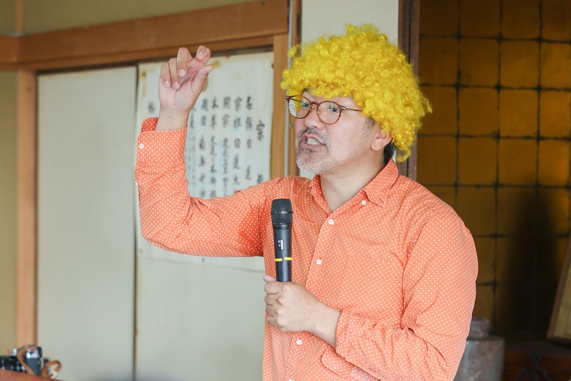 ちずカメラが撮影した「写真家　橘田龍馬さんの子供写真教室の様子」の写真