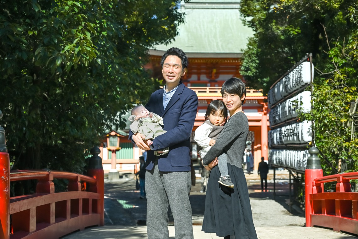 寫樂斎が撮影した写真のアルバム「お宮参り（大宮氷川神社）」