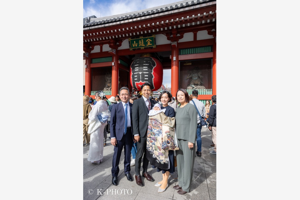 大森光太郎・K-PHOTOが撮影した「お宮参り撮影」の写真