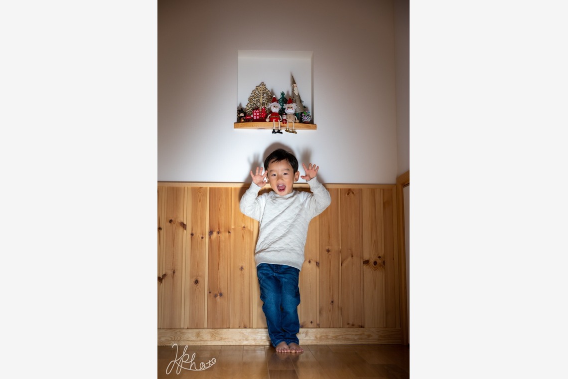 大森光太郎・K-PHOTOが出張撮影した家族写真(キッズ,ベビーフォト)などが写った「家族写真撮影」の家族写真