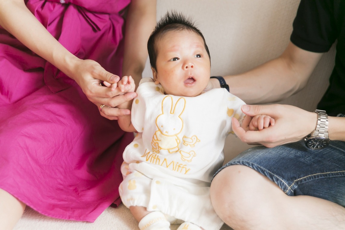 24to Produceが撮影した「ニューボーンフォト」の写真