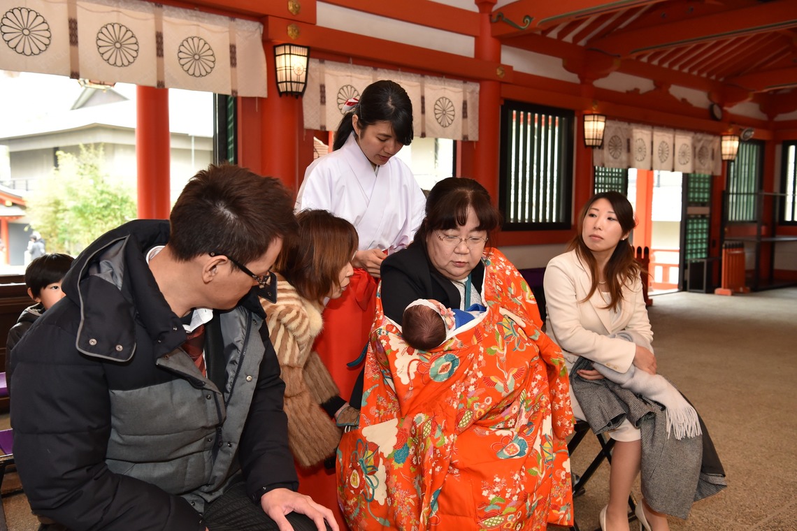 梶田　誠が撮影した「神戸生田神社　宮参り」の写真