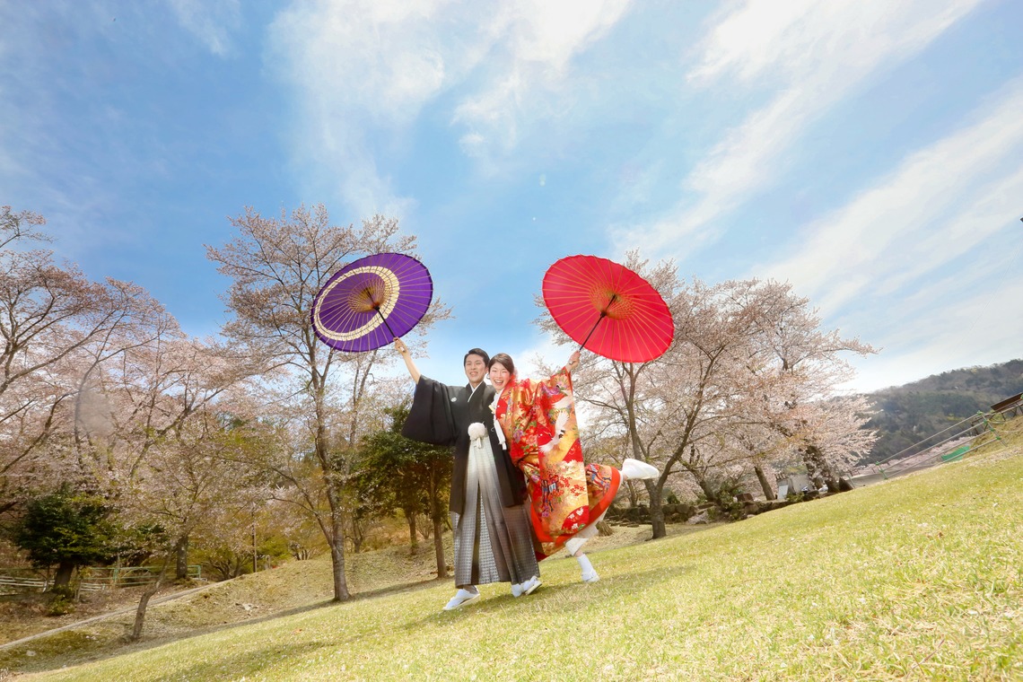 KIKIウェディングが撮影した写真のアルバム「ピンクの桜」