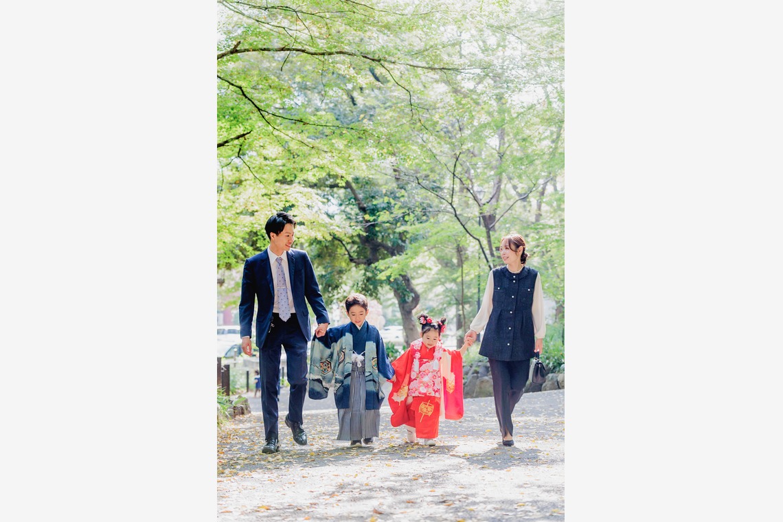 村井 智久が撮影した「七五三撮影（芝公園）」の写真