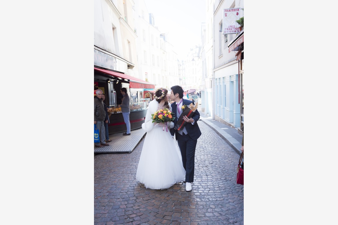 24to Produceが撮影した「パリでのフォトウェディング」の写真
