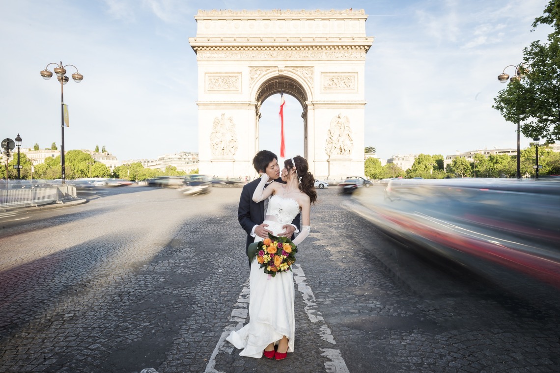 24to Produceが撮影した「パリでのフォトウェディング」の写真