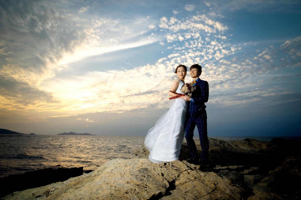 正太郎が撮影した「ウェディング」の写真