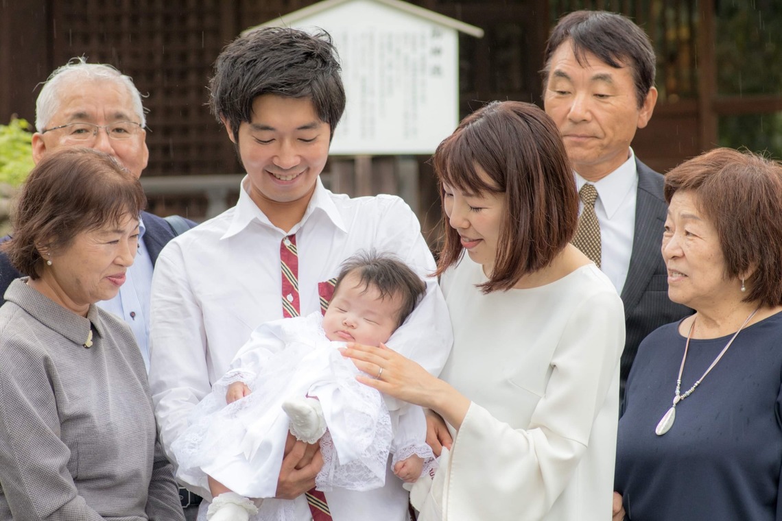 かわもとえつこが撮影した「ニューボーンフォト」の写真