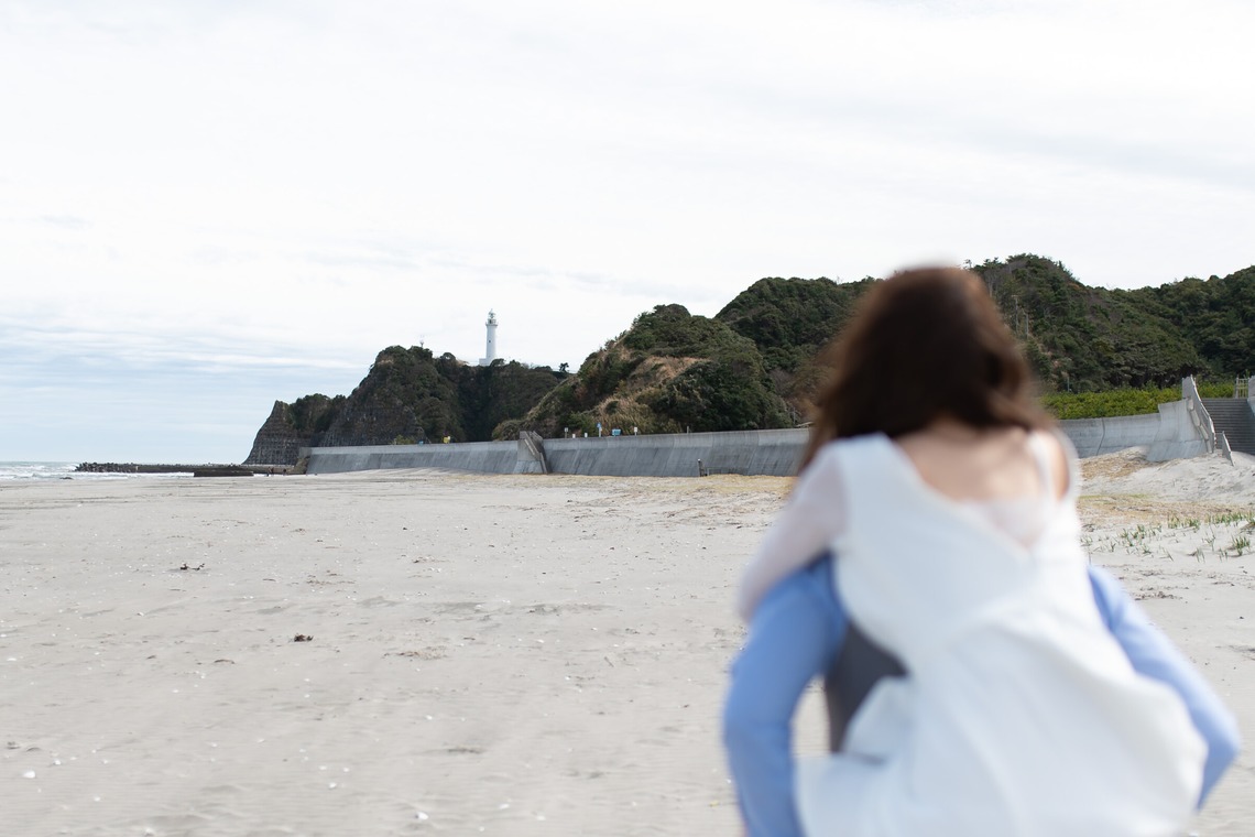吉田和矢が撮影した「前撮り海ロケ」の写真