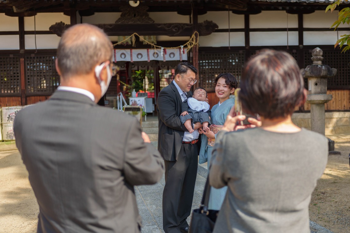 山田由佳が撮影した写真のアルバム「お宮参り」