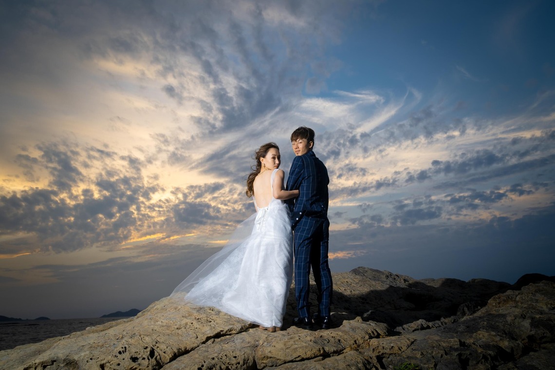 正太郎が撮影した「ウェディング」の写真