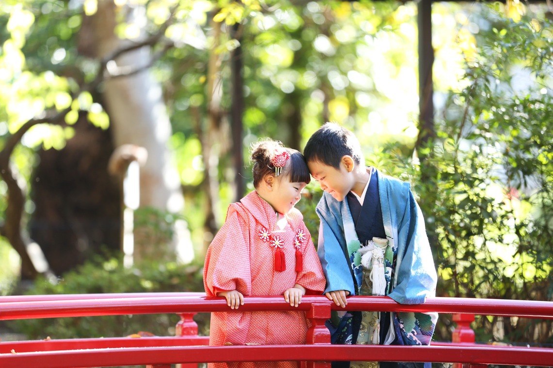 出張撮影HUG TIMEが撮影した「七五三記念撮影＠世田谷八幡宮・東京」の写真