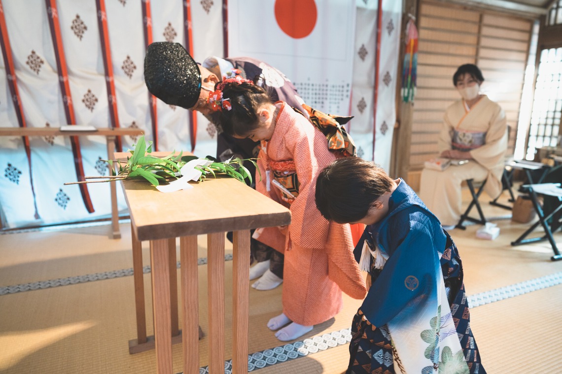 しるし寫眞館が撮影した写真のアルバム「7歳3歳姉弟七五三」