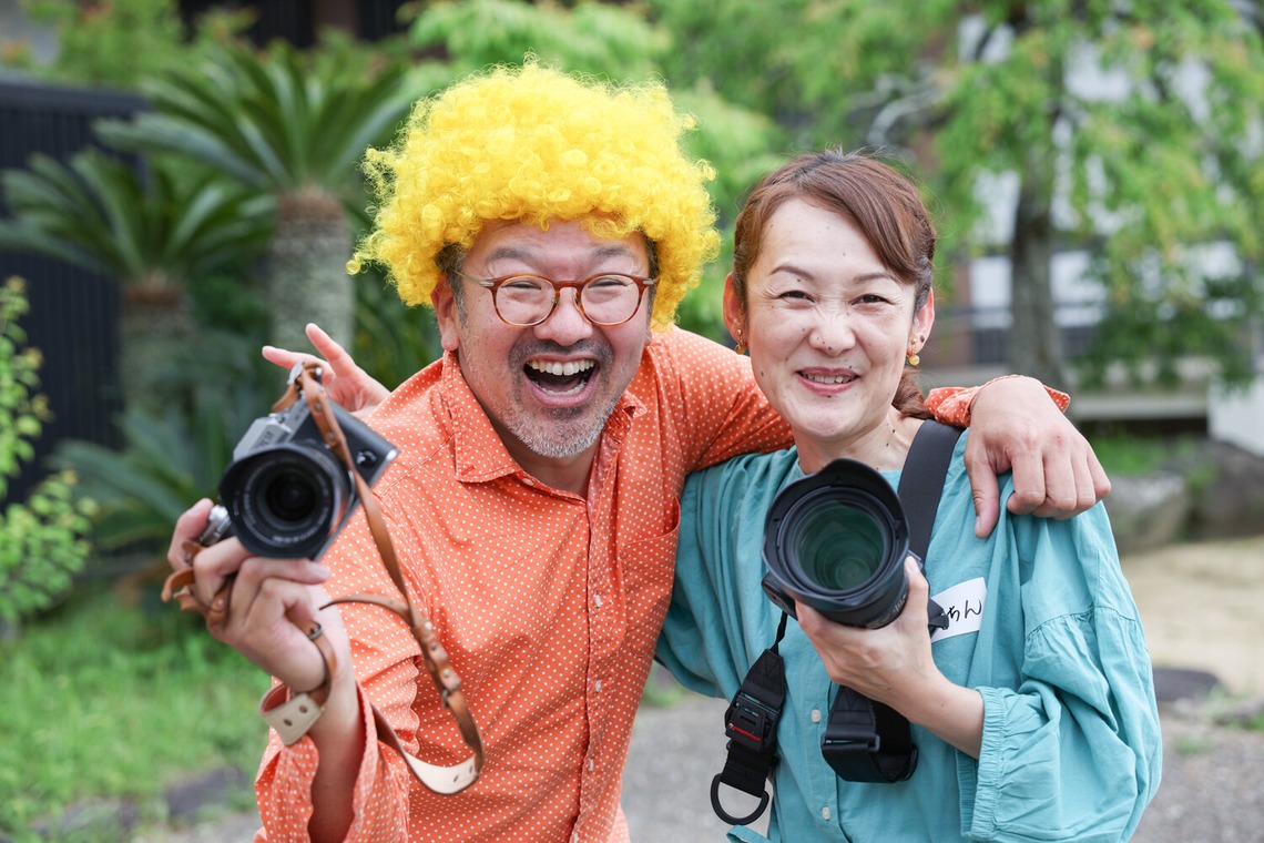 ちずカメラが撮影した「写真家　橘田龍馬さんの子供写真教室の様子」の写真