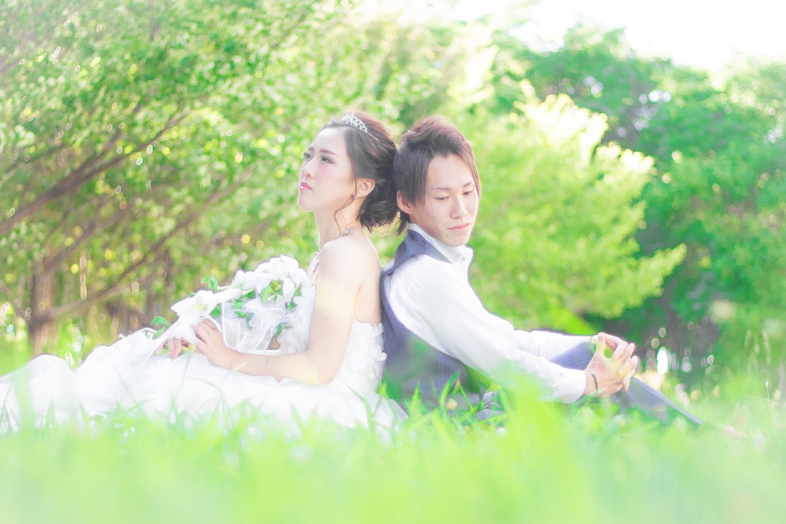 出張撮影サービス「ミライフォト」が撮影した写真のアルバム「ブライダル前撮り@りんくう公園」