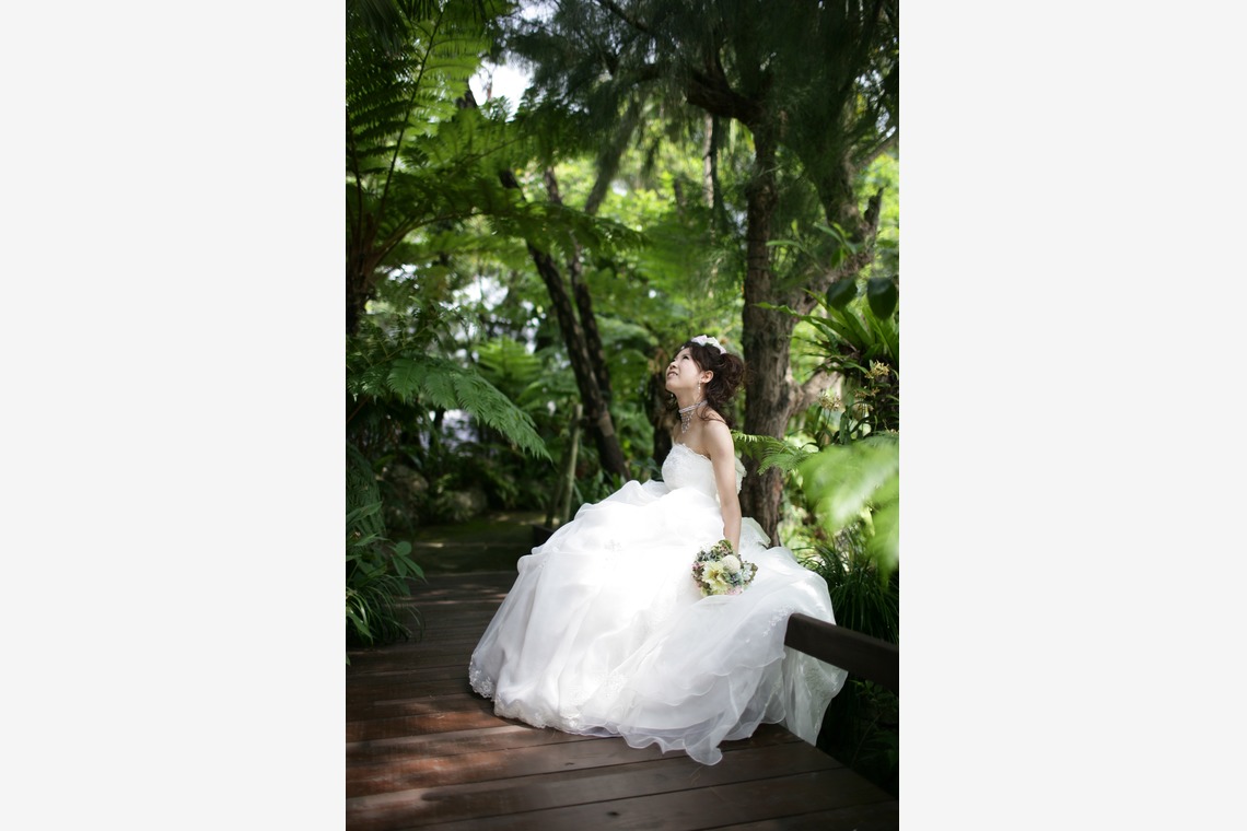 ウエディングラウンジが撮影した「アマゾンガーデンフォト沖縄」の写真