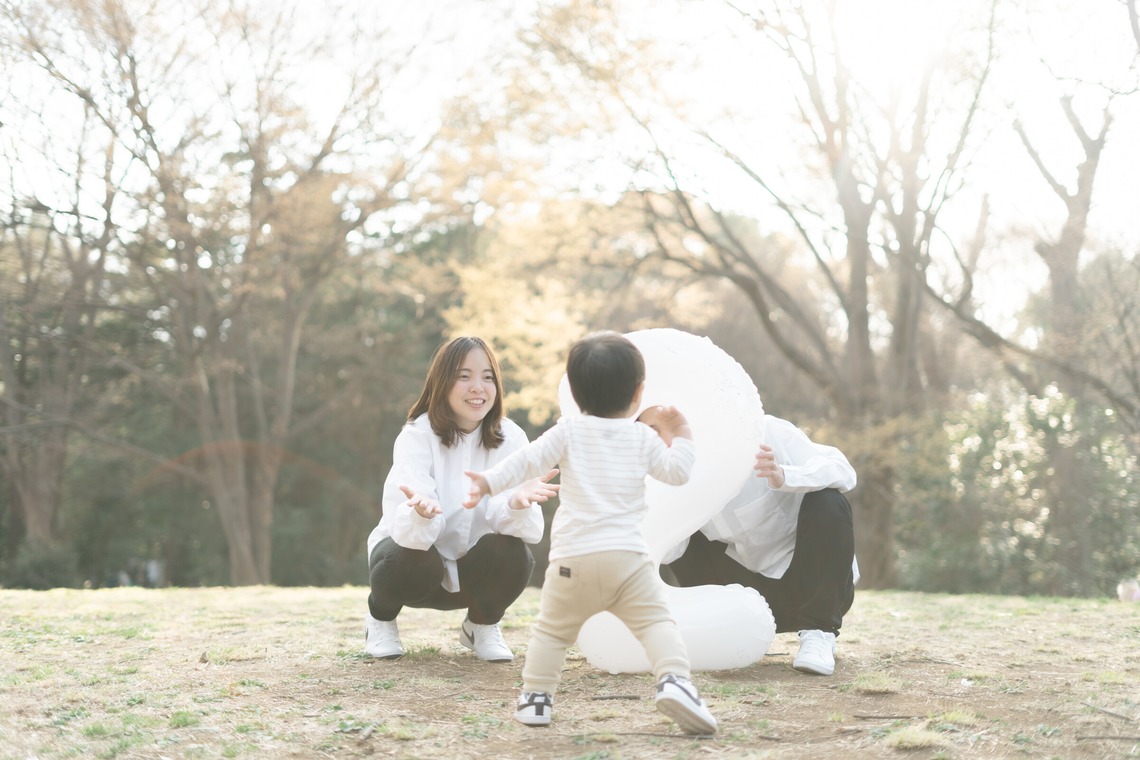 近藤碧が撮影した家族写真の出張撮影のアルバム「2歳のお誕生日」