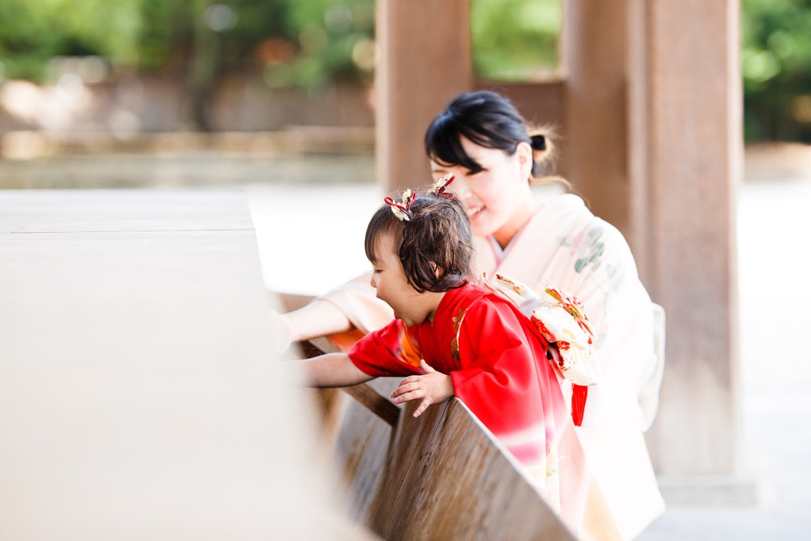 中井企画が出張撮影した家族写真(キッズ,ベビーフォト)などが写った「七五三(奈良)」の家族写真
