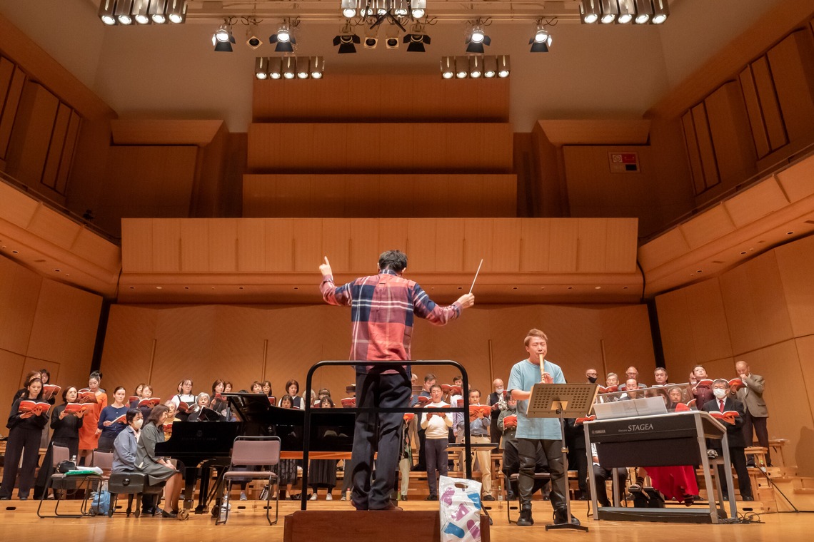 原野 英樹が撮影した「コンサート撮影 ホールでのコーラス撮影 No.2」の写真