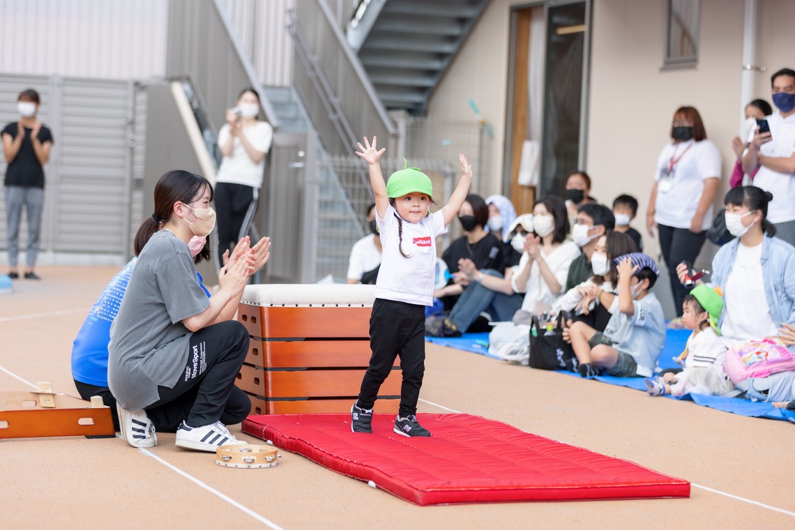 T.Matsumuraが出張撮影した家族写真(キッズ,ベビーフォト)などが写った「運動会（保育園）」の家族写真