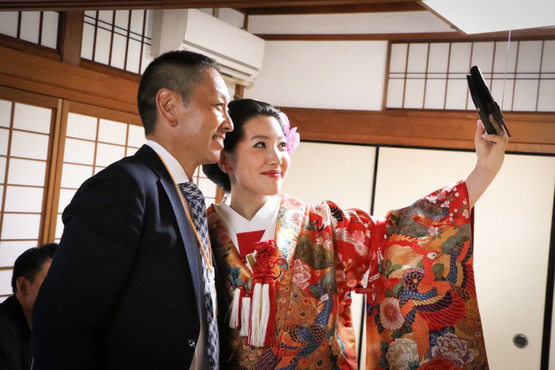 スマイルハンターが撮影した「ロケーション撮影／結婚写真」の写真