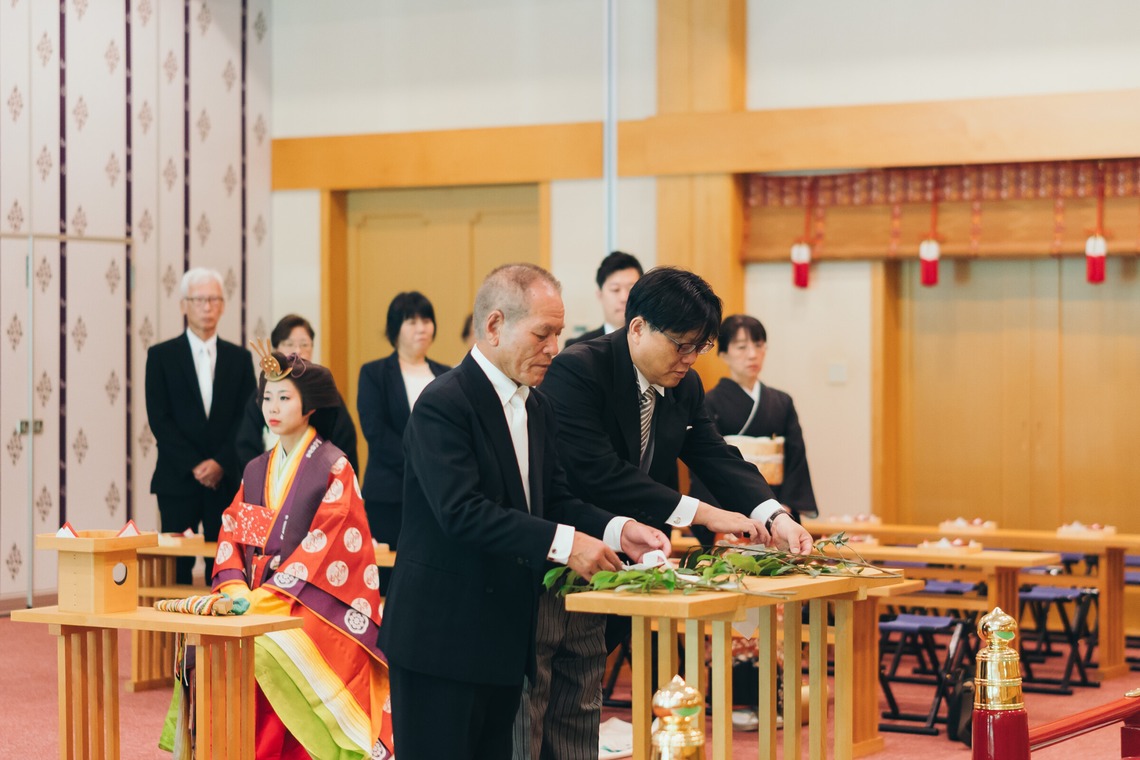 大坪幹武が撮影した「婚礼」の写真