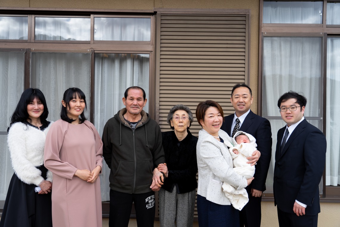 岡本悠輔が撮影した写真のアルバム「お宮参り」