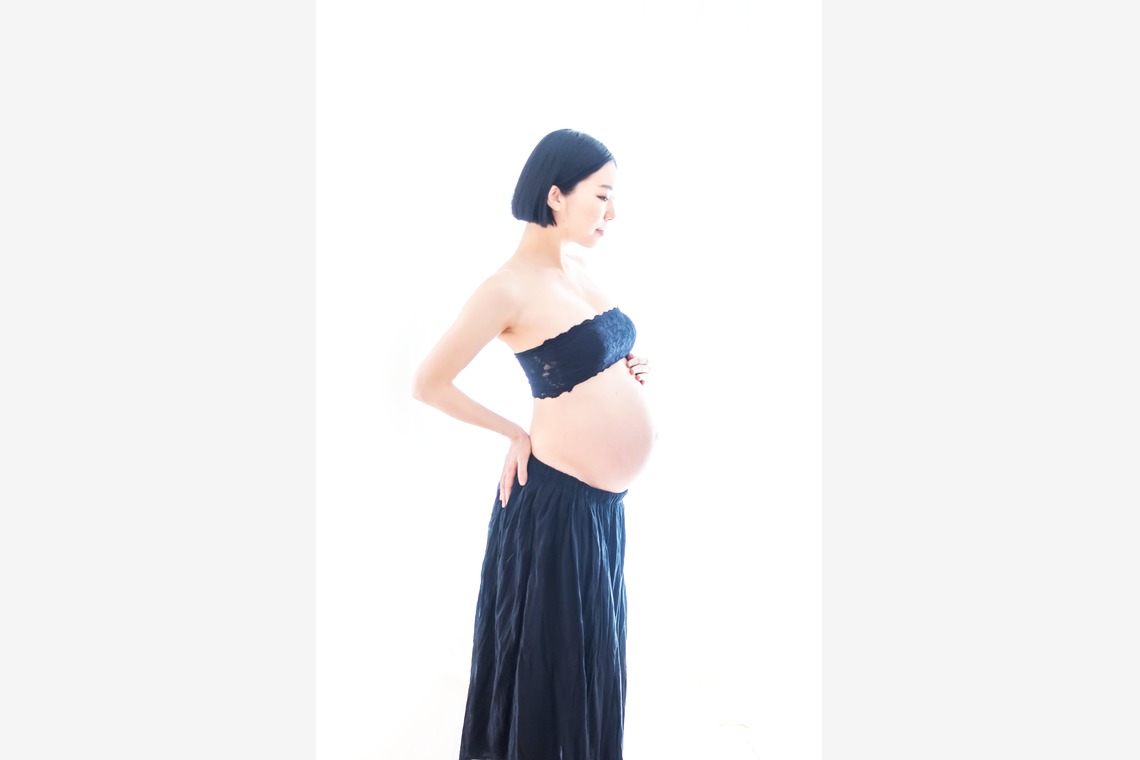 サキヤマ リエが撮影した「マタニティフォト（本厚木/カメラマン自宅撮影/衣装・背景あります)」の写真