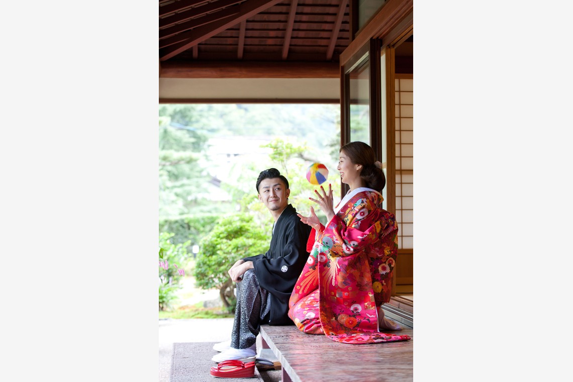 skyward photo film（竹本飛鳥）が撮影した「前撮り和装」の写真