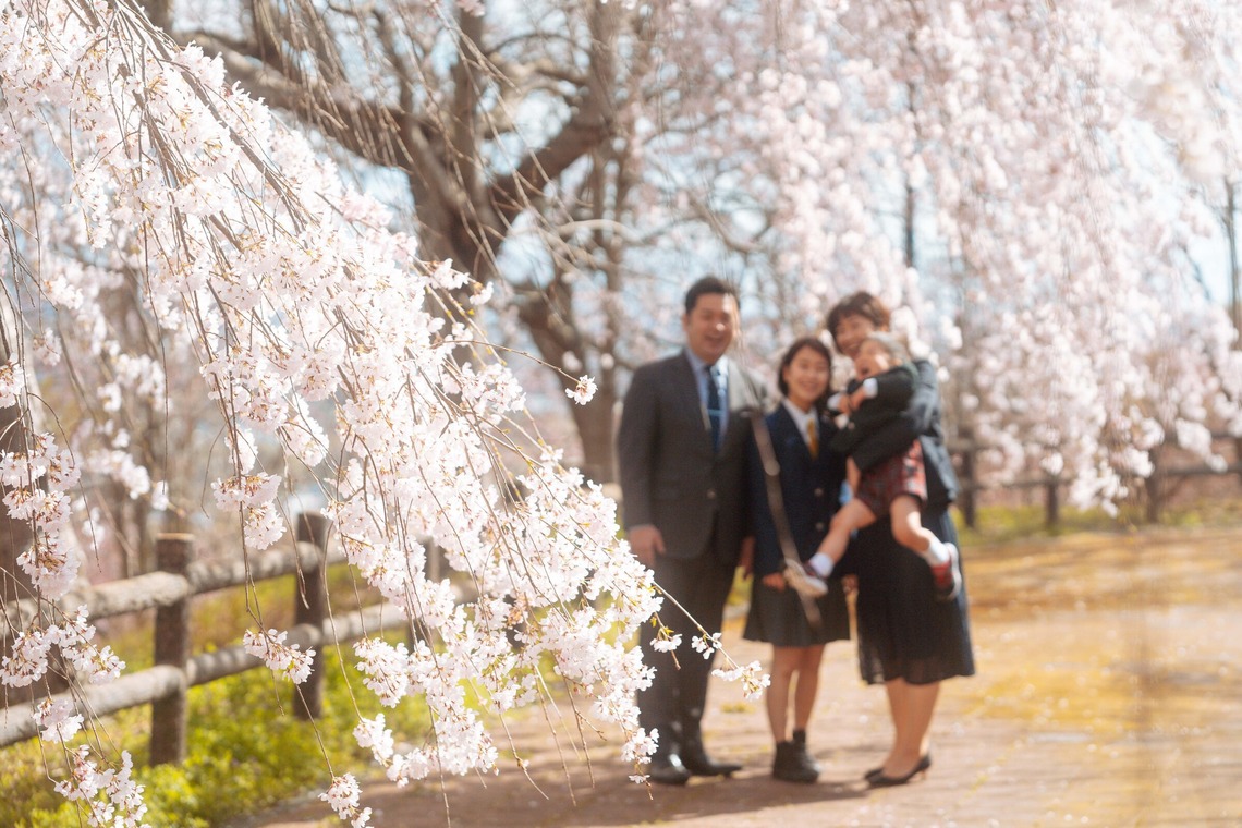フォトグラファー笹が撮影した「徳島県 向麻山公園 家族写真」の写真