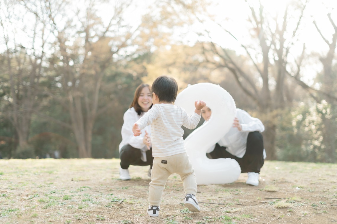 近藤碧が撮影した「2歳のお誕生日」の写真