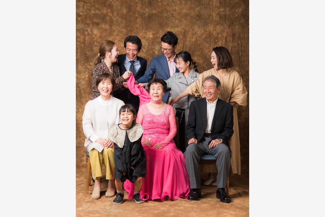 福田博之が撮影した家族写真の出張撮影のアルバム「家族写真」