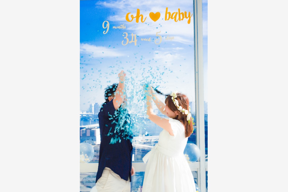 合同会社Joy Stormが出張撮影した家族写真(キッズ,ベビーフォト)などが写った「マタニティフォト」の家族写真