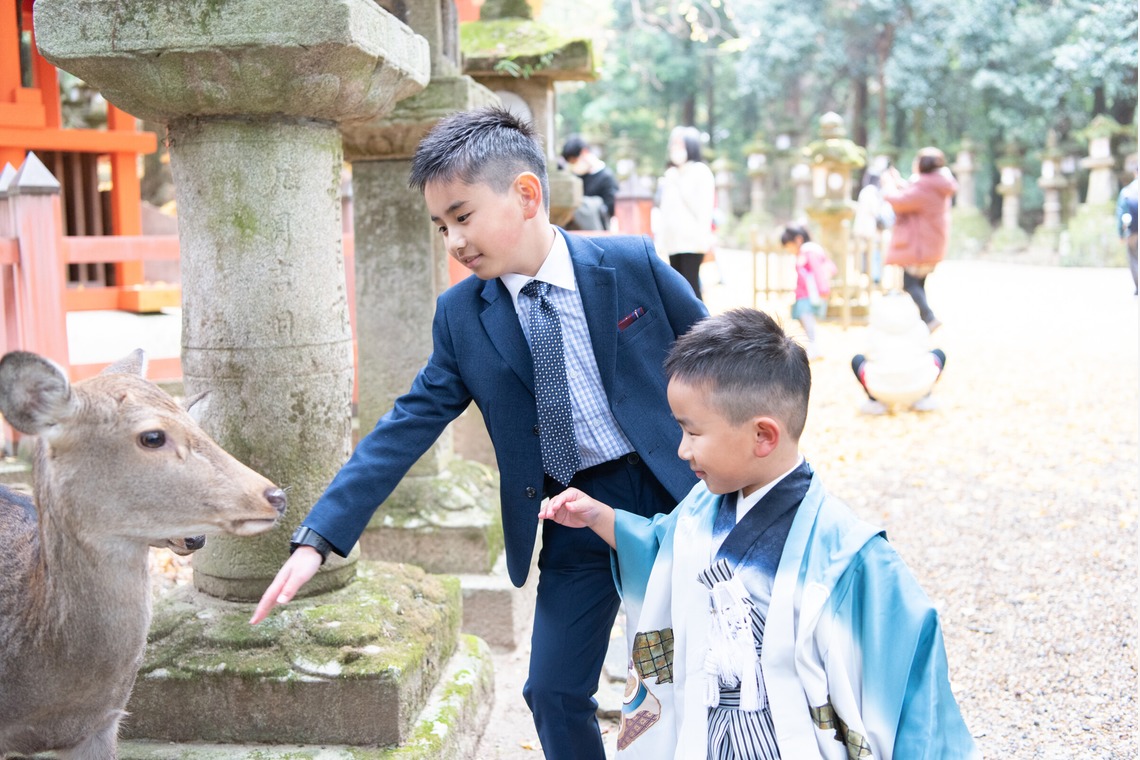 福永写真事務所が撮影した「七五三（春日大社）」の写真